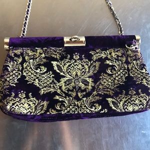 Vintage Gold and Purple chain bag ❤️